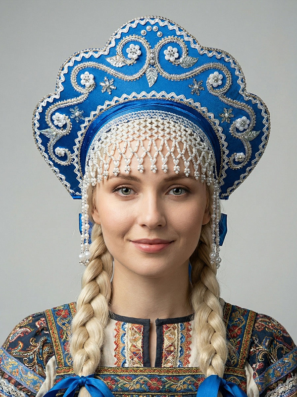 Кокошник "Венец" на резинке