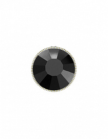 Стразы Jet Hematite 50шт 4,6-4,8 мм SS20