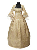 Платье в стиле "Рококо Светское" (Цв: Бежевый Размер: 46) Бежевый