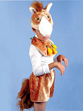 Карнавальный костюм "Лошадка" (Цв: Коричневый ) Коричневый