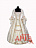 Платье "Рококо" со складками Ватто нач. 18 века Не определён