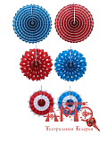 Набор "Фонарь", декор  (Цв: Разноцветный ) Разноцветный