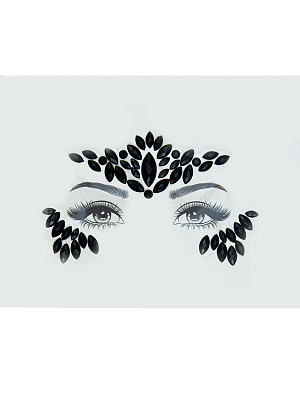 Кристаллы для лица Черный