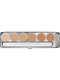 Спец. грим для изд. из латекса палитра/ RMG (Rubber Mask Grease) Palette 6 цв. (Цв: W) W