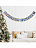 Гирлянды-флажки "С Новым Годом!" синий фон, 250 см Разноцветный