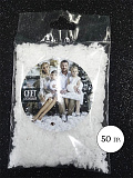 Снег сугробный, белый, уп.50 гр. (Цв: Белый ) Белый
