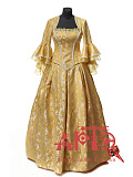 Платье в стиле "Рококо Светское" (Цв: Желтый Размер: 50) Желтый