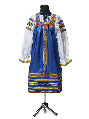 Сарафан "Алёнушка" детский Синий