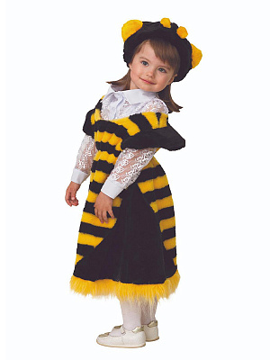Костюм карнавальный "Пчелка" Черный-Желтый