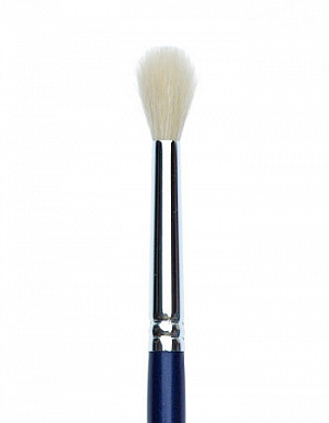 Кисть из козы круглая (ворс высота 20 мм.,ширина 10 мм.) Blue