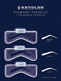 Трафарет для бровей/Eyebrow Stencils 3 шт. (Цв: n/a) n/a