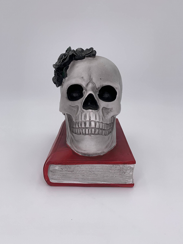 Декорация "Череп на книге"