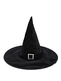 Колпак "Ведьма с лентой" (Цв: Черный-Черный Размер: 54) Черный-Черный