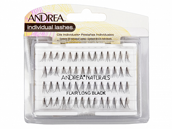 Пучки ресниц безузелковые средние черные Andrea Perma Lash Naturals Medium