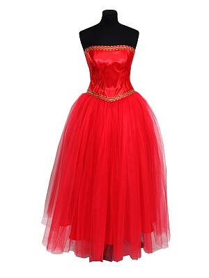 Платье "Жизель" Красный