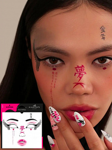 Набор переводных мейкап тату FACE TATTOOS  Nippon Dream