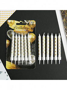 Свечи в торт "Birthday Candle",6 шт