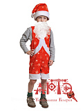Костюм карнавальный "Мистер Санта" (Цв: Красный Размер: 92-122 см) Красный