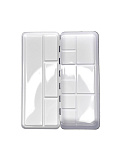 Палитра пустая,без крепления для запасных блоков./Empty Make-up Palette For 24 col.