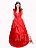 Платье для Бала, красное Красный