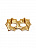 Маска "Блеск" золотая. Золотой
