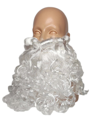 Борода Деда Мороза Белый